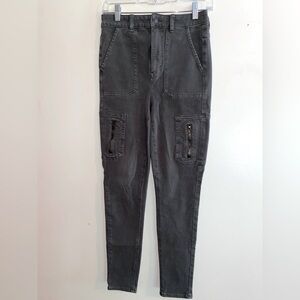 American Eagle Outfitters Olive Green Skinny Stretch Pants Size 4